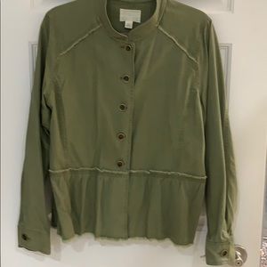 Castle on utility jacket